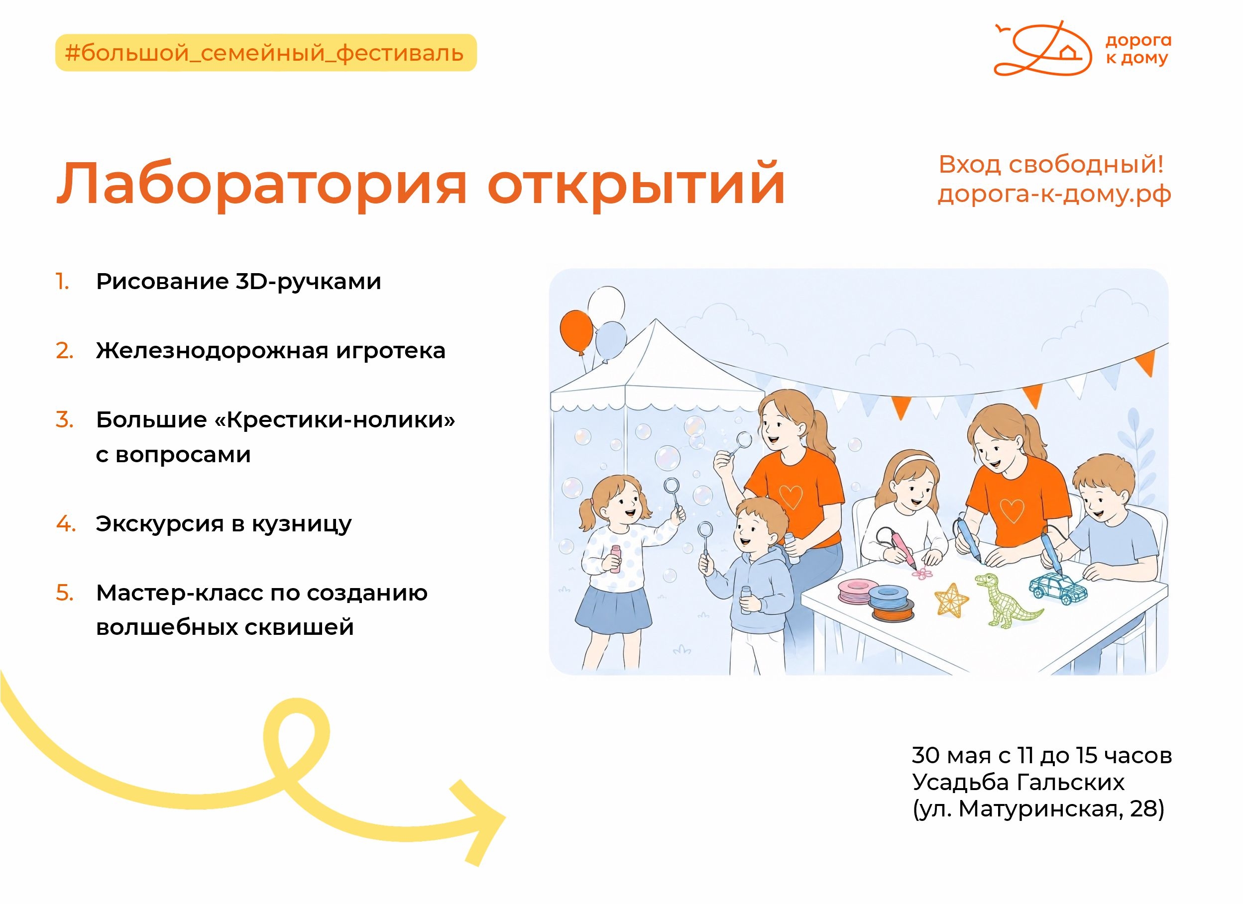 Лаборатория открытий для взрослых и детей