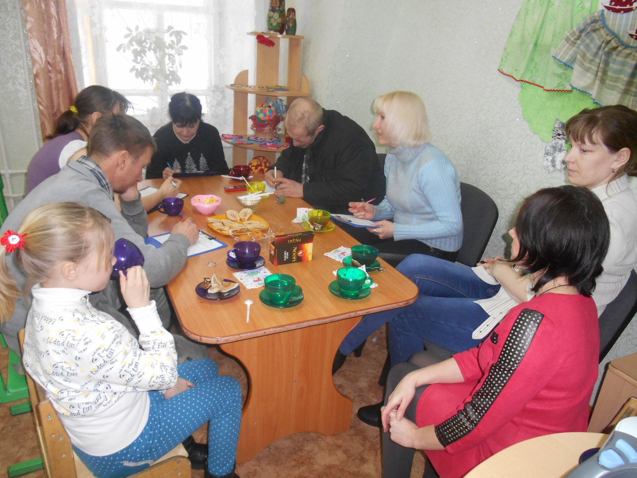 Занятие клуба «Держи меня за руку»