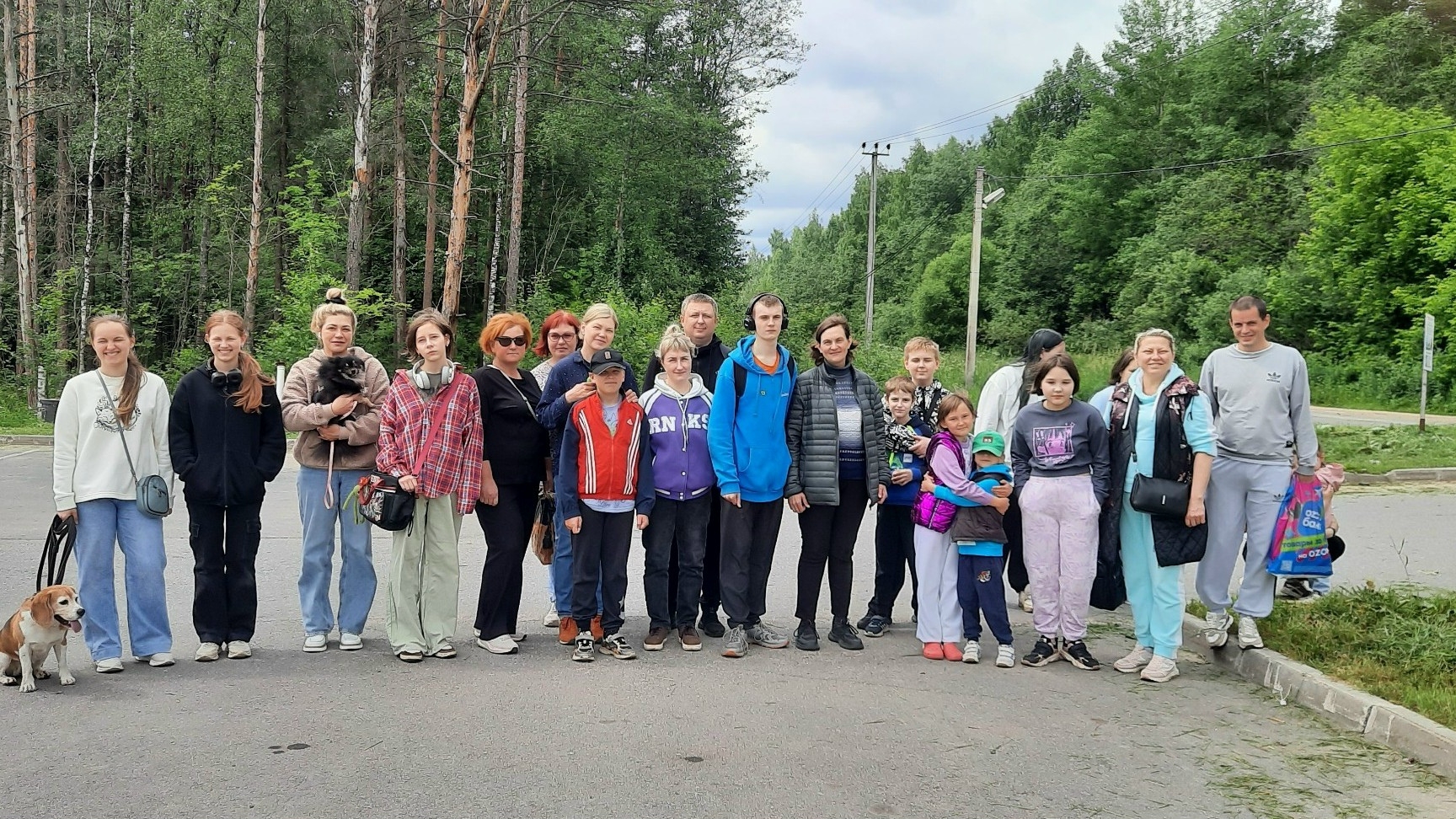 Прогулка в замечательной компании